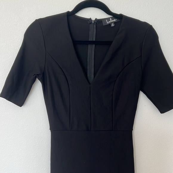 Black mini dress from Lulus - Picture 2 of 2